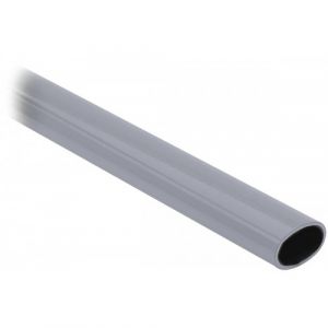 Fapim Barre de pouss&eacute;e petite largeur pour serrure antipanique Oltre 830 mm - gris 9006 satin&eacute;
