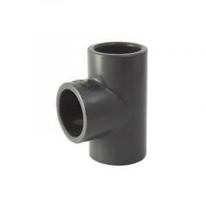 Multitanks T&eacute; &eacute;gal 90&deg; F / F / F en PVC &agrave; coller - 160mm