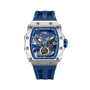 Montre Homme Tsar Bomba Elemantal series - TB8208A11 Bracelet Silicone Bleu