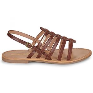 Les Tropéziennes par M. Belarbi Sandales HIKANO Marron - Taille 36,37,38,39,40,41