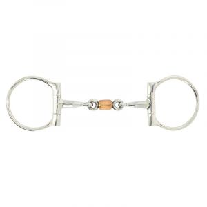 Feeling Mors snaffle pour cheval à roulette