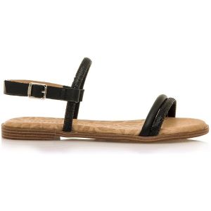 MTNG Sandales Plates Femme Maria 54497 | 60344 | Noir