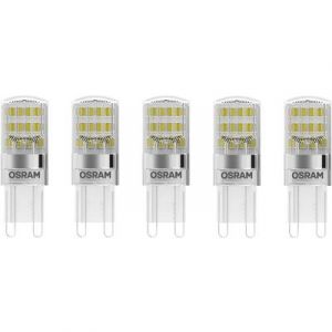 Image de Osram Ampoule LED G9 4058075093898 forme spéciale 1.9 W = 20 W blanc chaud (Ø x L) 16 mm x 46 mm EEC: classe A++ 5 pc(s