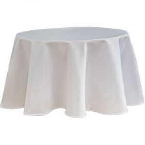 Univers d&eacute;cor Nappe de table anti tache ronde