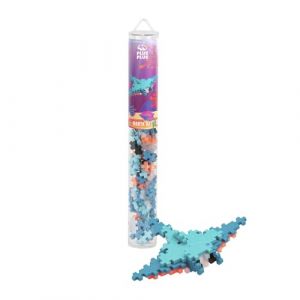 Plus Plus 100 Briques de Construction avec Tube de Rangement - Tube Raie 100 Pi&egrave;ces - Jeu de Construction Enfant D&egrave;s 5 Ans - Jouet &Eacute;ducatif et Ludique pour Fille et Gar&ccedil;on