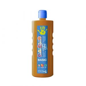 PLAYCOLOR FINGER PAINT Peinture au doigt, 17861, Marron, 1000 Ml