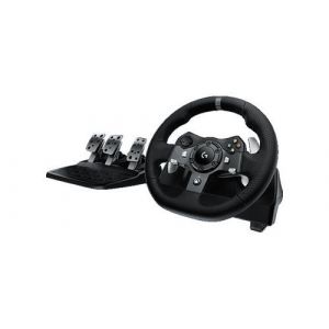 Logitech Volant + P&eacute;dalier Volant G920 + Casque G335 Noir