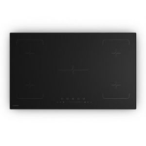 Klarstein Velaire Plaque Induction 90cm 5 Zones 7200W Boost Curseur Tactile Minuterie Indicateur Chaleur Plaque Cuisson Induction