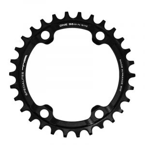 Image de Plateau VTT Ta One 1x10 11 12v (30 à 36 dents) mono noir Diam 96mm 3