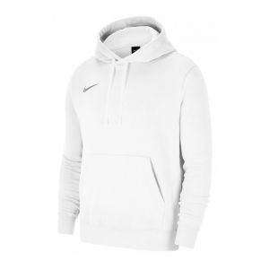 Nike Sweat à Capuche de Football à Manches Longues en Molleton pour Femmes, Taille L, Blanc/Blanc/Gris Loup CW6957