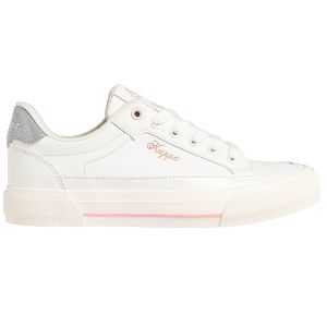 Kappa Femme MIA WO Basket, Blanc/Rose, 38 EU