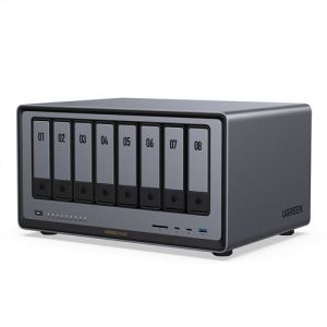 Image de UGreen 8 baies DXP8800 Plus Gris anodisé