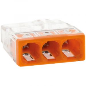 Wago Bo&icirc;te de 50 bornes 3 entr&eacute;es s&eacute;rie 2273