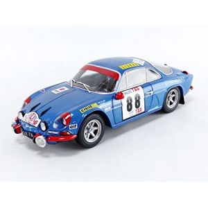 Image de Solido Voiture Miniature de Collection 1-18 - ALPINE A110 1600S - Rallye du Portugal 1971 - Blue Alpine - 1804202