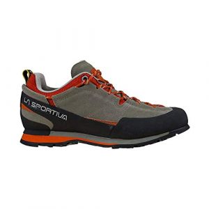 La Sportiva Boulder X, Chaussures de Randonnée Basses Homme, Clay Saffron, 40 EU