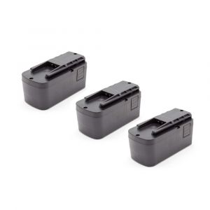 Vhbw 3x NiMH batterie 2000mAh (12V) pour outil électrique outil Powertools Tools Festo / Festool 398338, 497019, 498336,