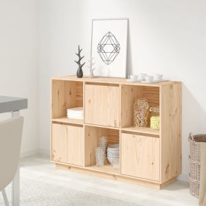 VidaXL Buffet 110,5x35x80 cm Bois massif de pin