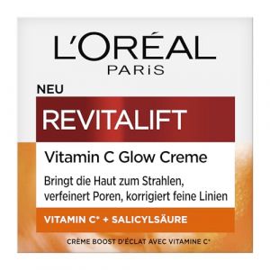 L'Oréal Paris - Revitalift Vitamin C Glow Gesichtscreme 50 ml Damen (287.8 € / 1 l)