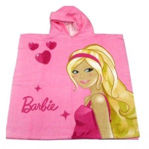 Poncho de bain Barbie (60 x 120 cm)