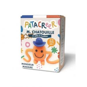 Kit a fabriquer Mr Chatouille en pate a modeler