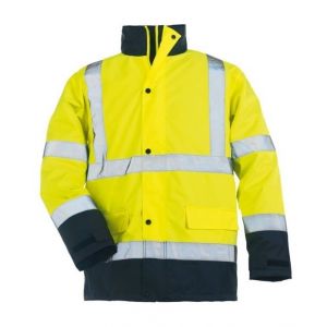 Europrotection Parka haute visibilite orange road-way taille m
