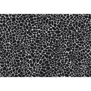 Image de decopatch Feuille - Marbré sur fond noir - 564 - 30 x 40 cm