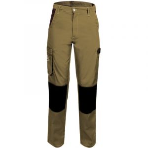Pantalon de Travail Femme Sable - Fashion Sécurité - Résistant, Confortable et Tendance - Bricolage et Jardinage - 46