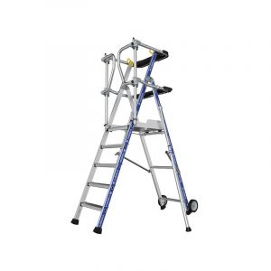 Tubesca Plate-forme roulante sherpamatic garde-corps portillon 25 kg 5 3.18 m 1 pi&egrave;ce(s) plate-forme roulante sherpamatic 5 marches roulante 150 kg 2.62 m - t