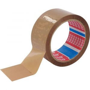 Tesa Adhésif d'emballage économique, 39 microns, sans solvant, polypropylène 66mx50