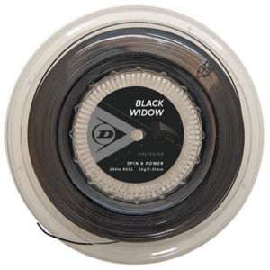 Dunlop Black Widow 200 M 1.26 mm Black - Black - Taille 1.26 mm