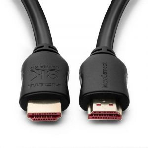 MicroConnect Câble HDMI 2.1 8K 120Hz 48Gb/s Noir 0.5m