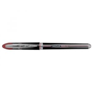 Uni Ball UB205R Stylo bille Noir, Argent, Rouge