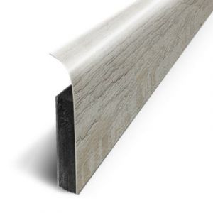 3M 5 plinthes souples PVC décor pin blanchi 7 x 120 cm