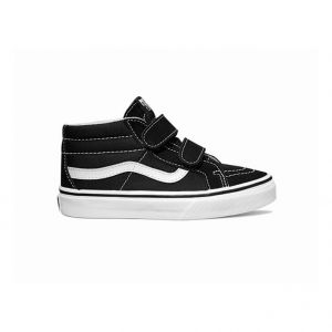 Image de Vans Chaussures Junior Sk8-mid Reissue V (4-8 Ans) (black-true White) Enfant Noir, Taille 28