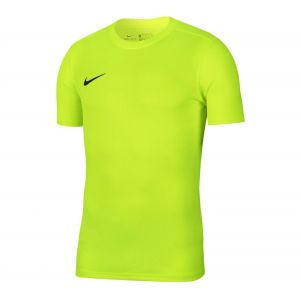 Nike Park VII Jersey SS Maillot Homme, Volt/Black, FR : L (Taille Fabricant : L)