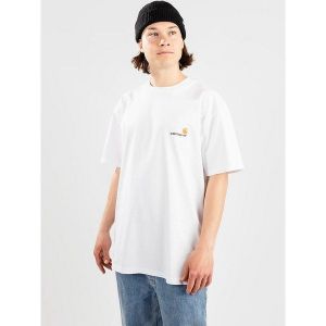 Image de Carhartt WIP American Script T-Shirt blanc