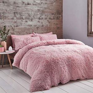 Catherine Lansfield Parure de lit King Size - Rose Clair