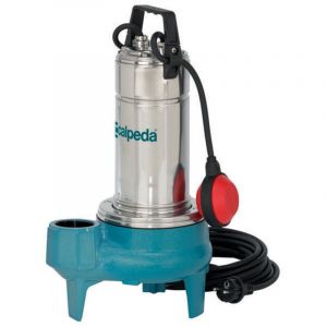 Calpeda Pompe Gqnm5013 - Pompe D'évacuation Eau Chargée Avec Flotteur - 0.90kw 24m3/h Mono