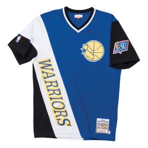Mitchell & ness Maillot col V Golden State Warriors NBA Authentic