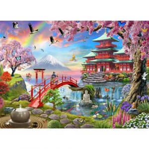 Puzzle 1000 pièces : Jardin zen