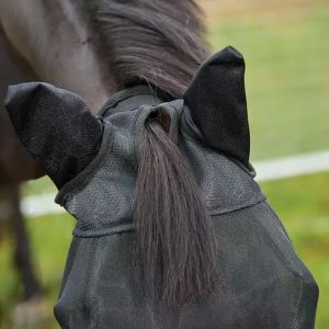 Weatherbeeta Masque anti-mouches pour cheval avec couvre-nez Comfitec Double Dart Deluxe