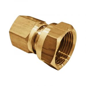 Favex Raccord bicone gaz nf femelle 20x150 pour cuivre 8 mm