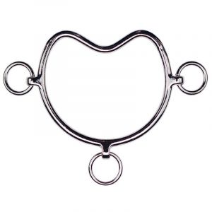 Feeling Mors pour cheval Acier nickel&eacute;