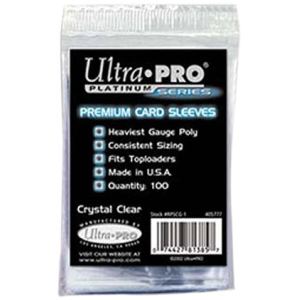 Ultra Pro 100 pochettes souples Platinum pour JCC