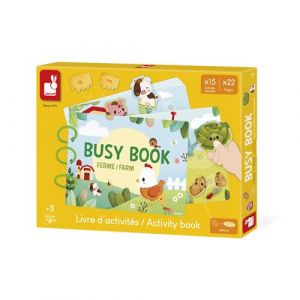 Janod Jeu d'&eacute;veil Busy Book Ferme
