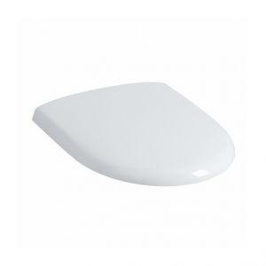 Image de Allia Abattant double pour cuvette suspendue courte PRIMA COMPACT Blanc 00046300000