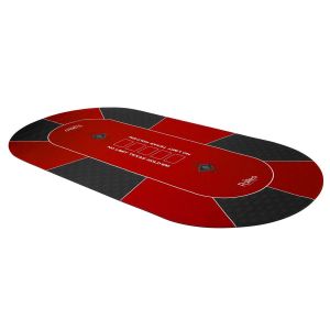 Pokeo Tapis de Poker 180x90 Spade Rouge