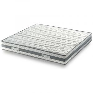 Provence Literie - Matelas M&eacute;moire de Forme 62 Kg/m3 160x200 x 21 cm Tr&egrave;s Ferme - 7 Zones de Confort - Noyau Aertech+ 35 Kg/m3 hr Haute Densit&eacute;