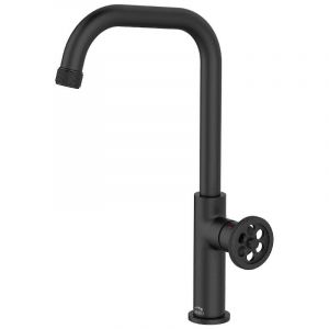 Image de Robinet Cuisine Mitigeur Noir Style Industriel Muro