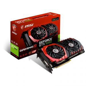 Image de MSI GTX1080-GAMINGX-8G - Carte Graphique GeForce GTX 1080 Gaming X 8 Go